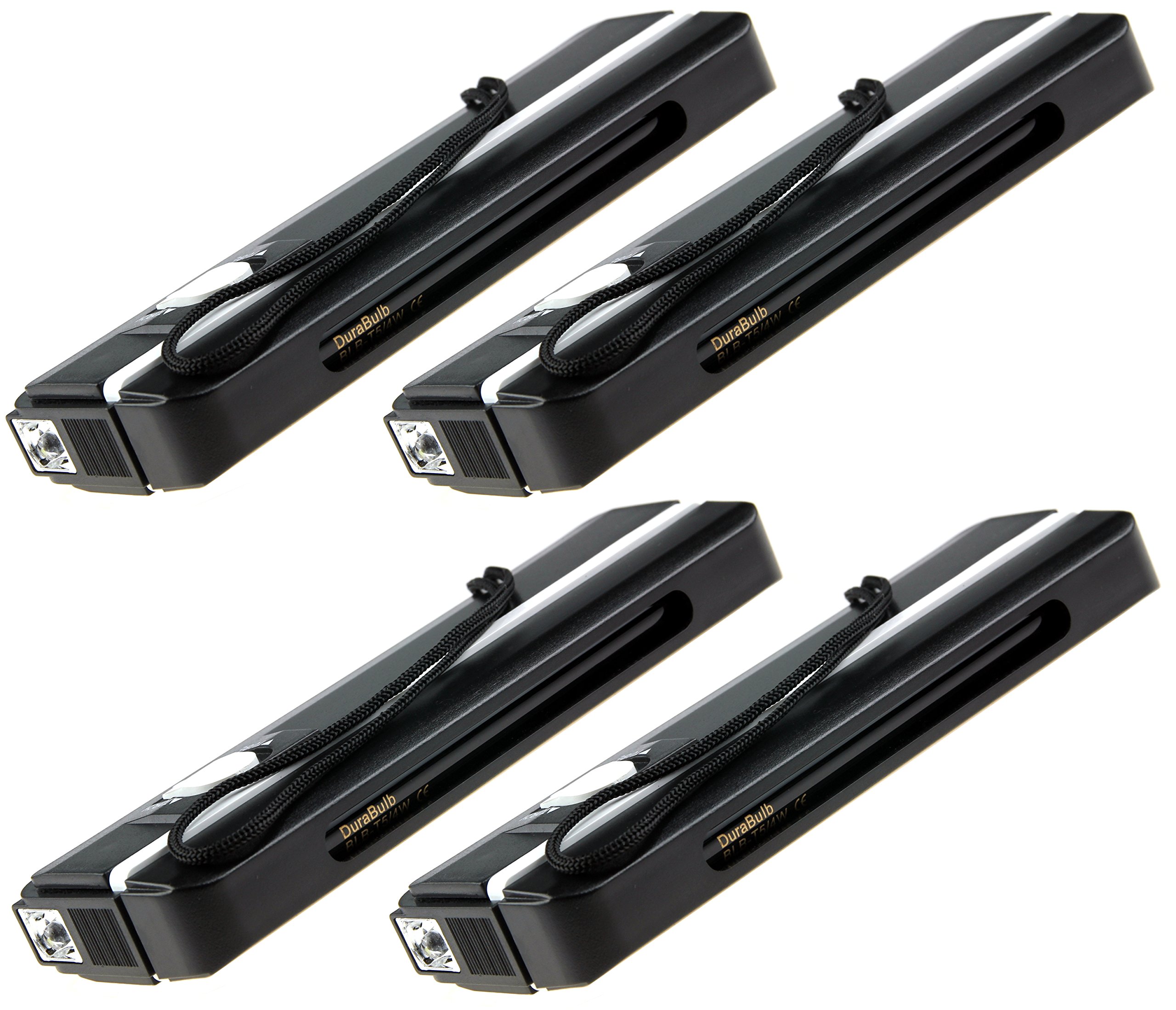 4 x Portable UV Money Checkers - Detects Forged Polymer & Paper Bank Notes