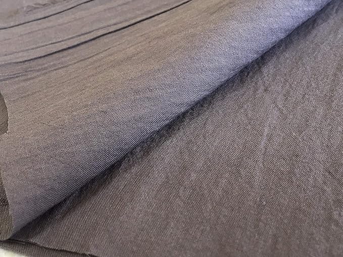 Amazon 生地屋すず木 1ｍ価格 コットン100 シワ加工 紫系 グレー ローン 無地 綿 布 生地 カットクロス ハンドメイド用品 Diy 布 生地 通販