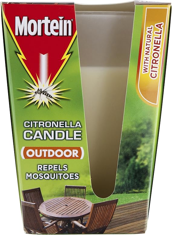 Mortein Outdoor Citronella Candle Repel Mosquito, 150g