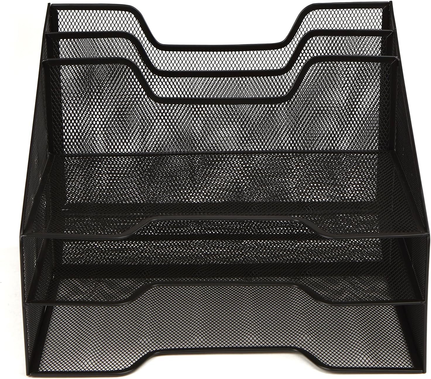 Mind Reader Mesh Organizer Storage, 5 Compartment, Black: Kitchen & Dining