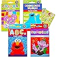 Sesame Street Educational Flash Cards for Early Learning. Set includes Colors, Shapes & More, ABCs, Numbers and Beginning Words.
