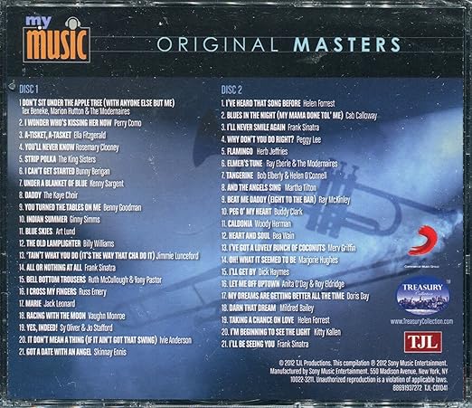 My Music Original Masters Great Big Band Vocalists Volumes 1 2 Amazon Com Music My Music Original Masters Great Big Band Vocalists Volumes 1 2 Amazon Com Music