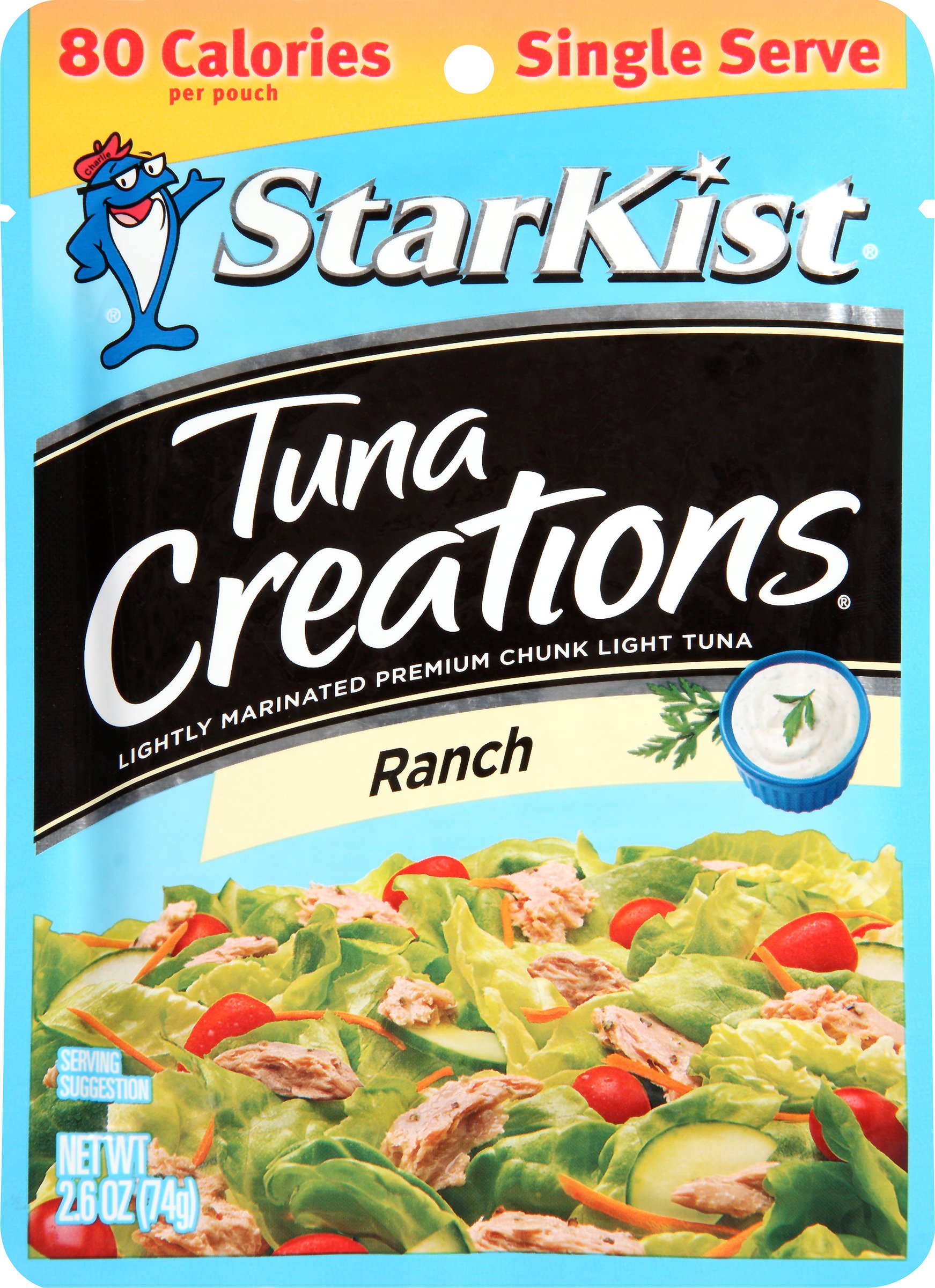 Starkist Tuna Creations, Hickory Smoked, Single Serve 2.6