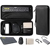 CaseSack All in 1 Organizing case for Logitech K380, Pebble/POP/M720 Mouse and PSS/Portable HD Like, Type C hub/Adapter hub