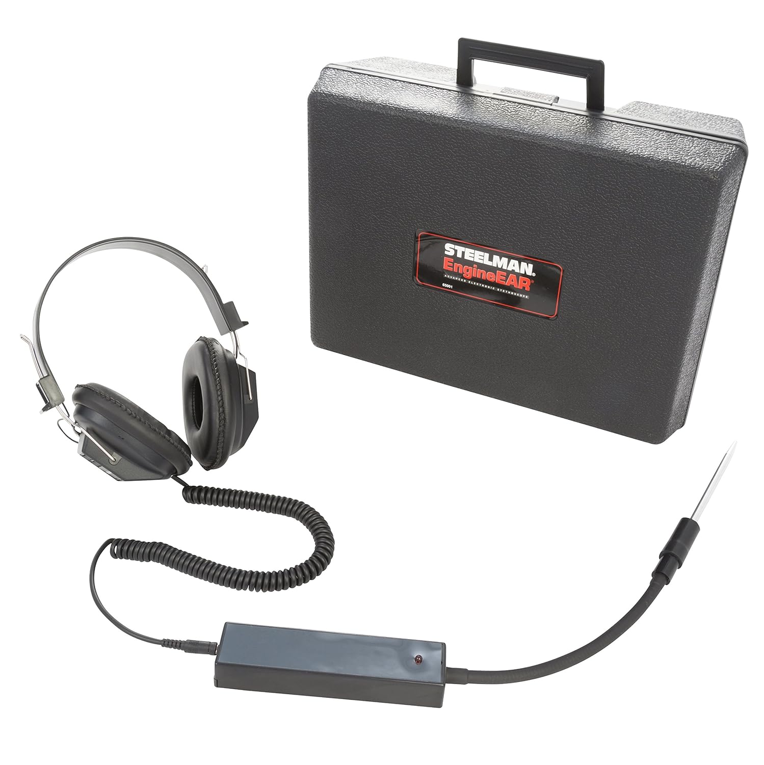 Mechanics Electronic Stethoscope Headphone AUTO Noise Microphone Sound