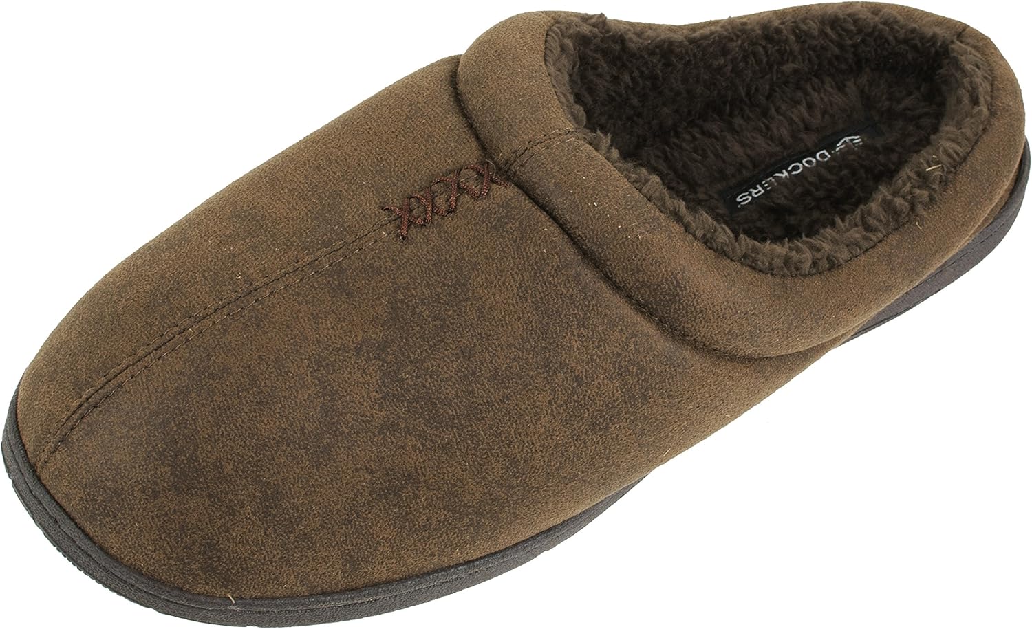 dockers mens terry clog slippers