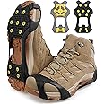 Ice Snow Cleats for Shoes and Boots Walk Traction Cleats Ice Crampon Non-Slip Overshoe for Men Women Winter Walking on Snow and Ice