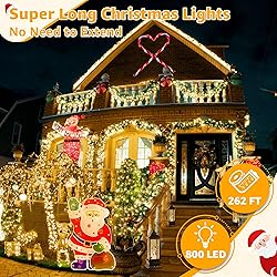 Ollny Outdoor String Lights 800LED
