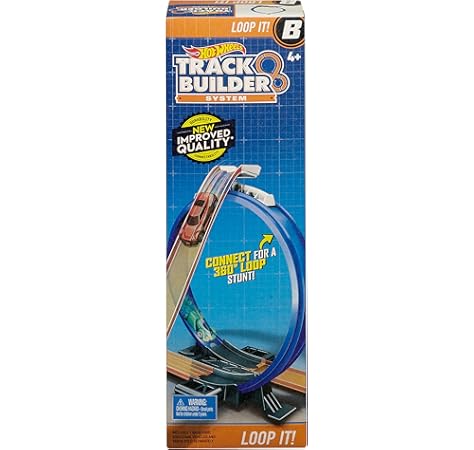 hot wheels track builder loop
