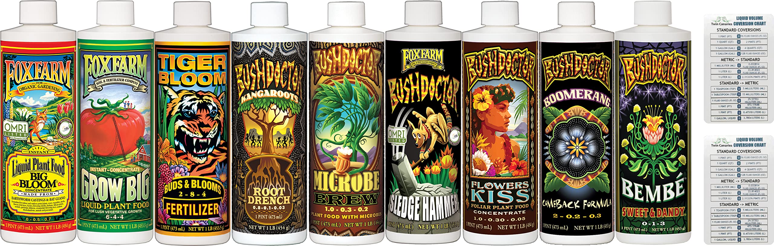 Mua FoxFarm Liquid Nutrients Big Bloom, Grow Big, Tiger Bloom