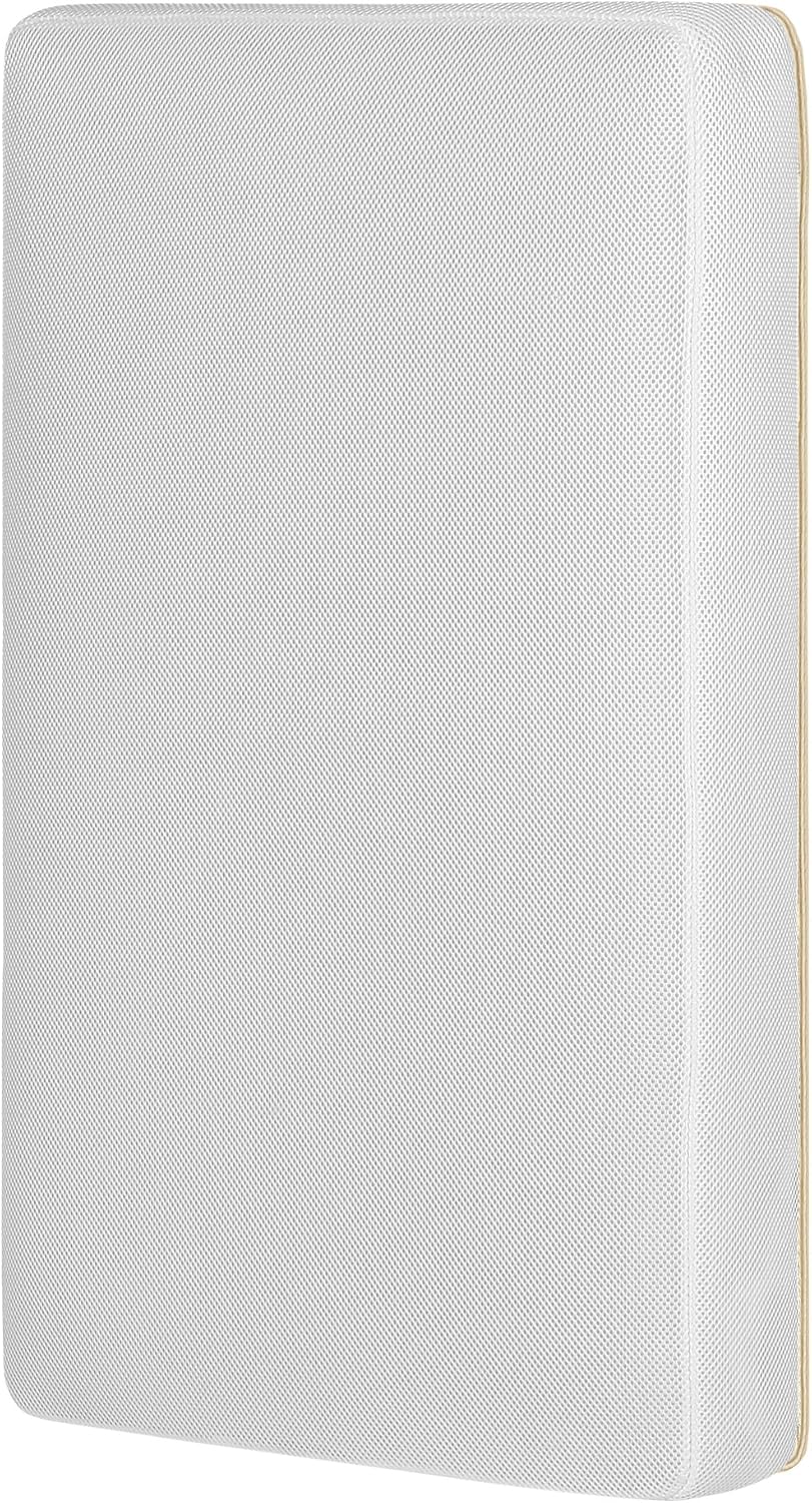 Dream On Me 2-In-1 Breathable Two-Sided Pocket Coil Portable Crib Mattress, White: Home & Kitchen