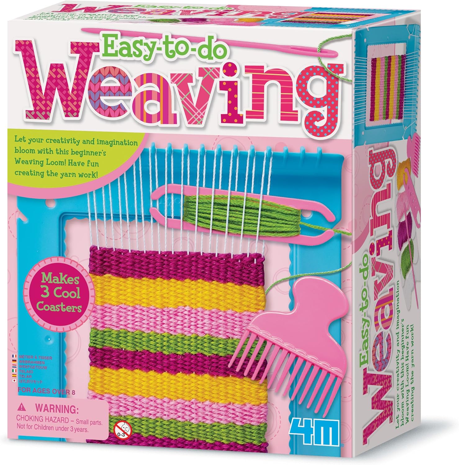 4M Weaving Loom Kit Amazon.co.uk Toys & Games