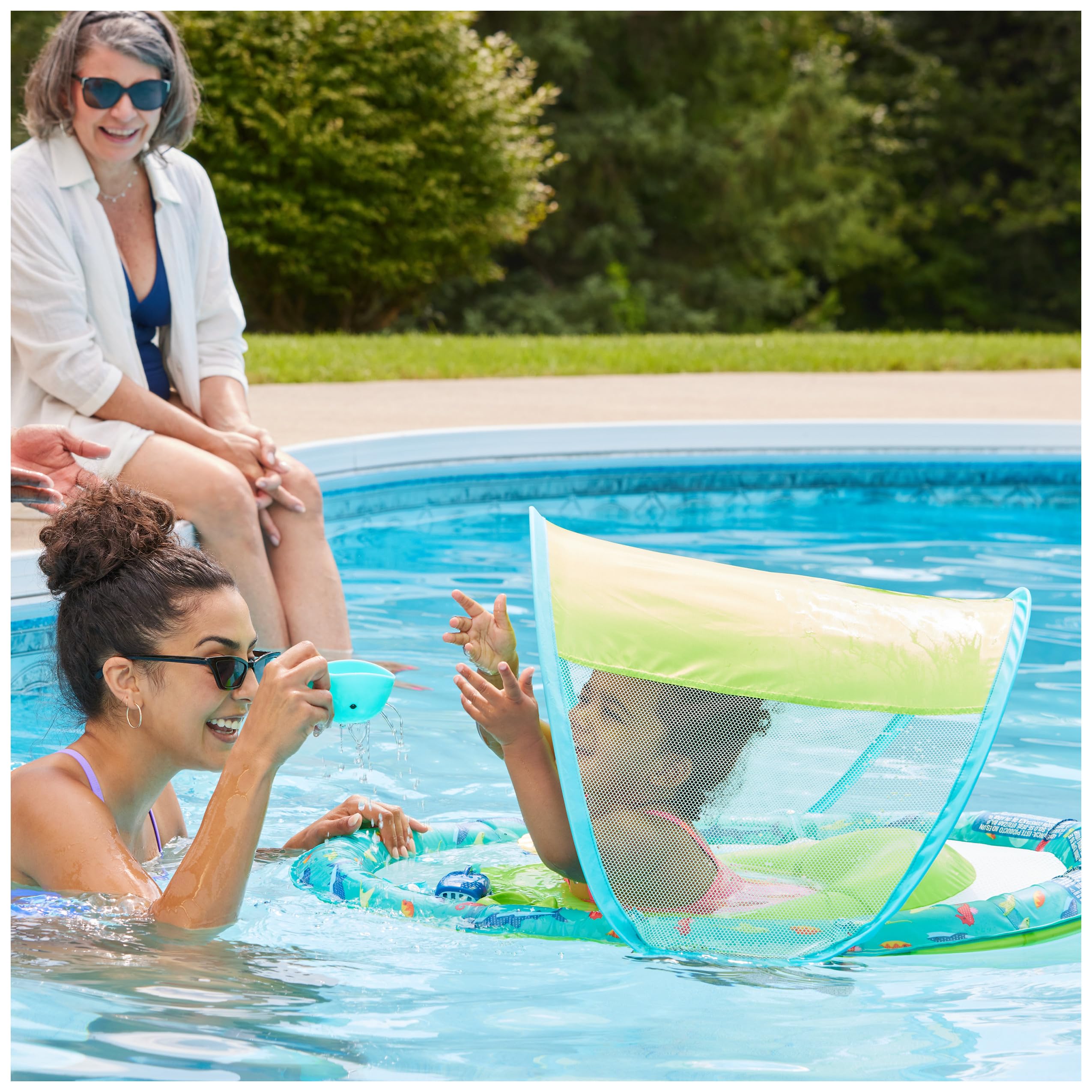 SwimWays Baby Spring Float Splash N Play