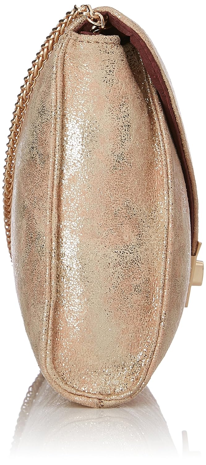 caprese lisa women's clutch (rose gold)