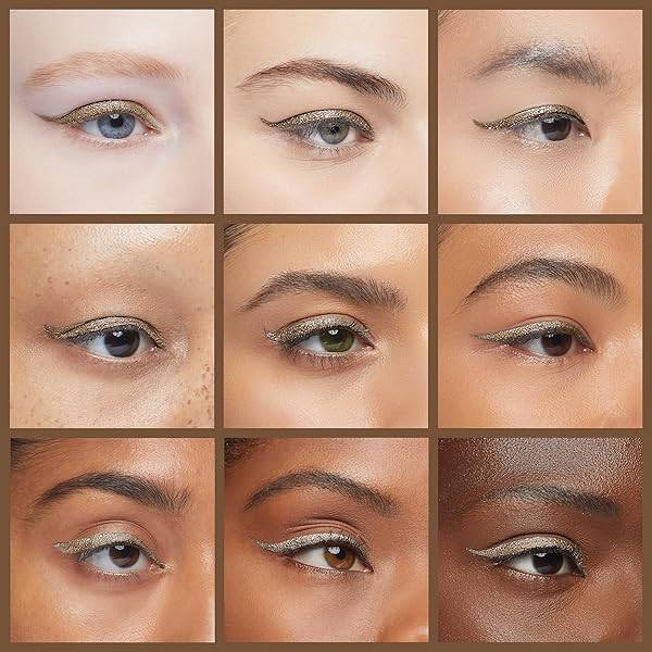 NYX PROFESSIONAL MAKEUP EPIC WEAR METALLIC LIQUID LINER, LONG-LASTING WATERPROOF EYELINER – BROWN METAL