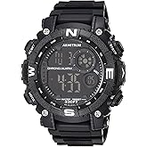 Armitron Sport Men's Digital Chronograph Resin Strap Watch, 40/8284