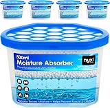 Nyxi Dehumidifier Set 24 x 500ml Interior Moisture Absorbers White