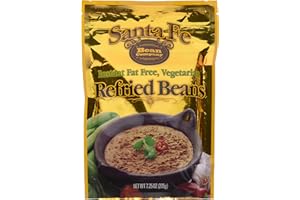 SANTA FE BEAN Santa Fe Instant Fat Free Vegetarian Refried Beans 7.25 Oz (Pack of 4)