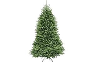 National Tree Company Artificial Full Christmas Tree, Green, Dunhill Fir, Includes Stand, 7.5 Feet