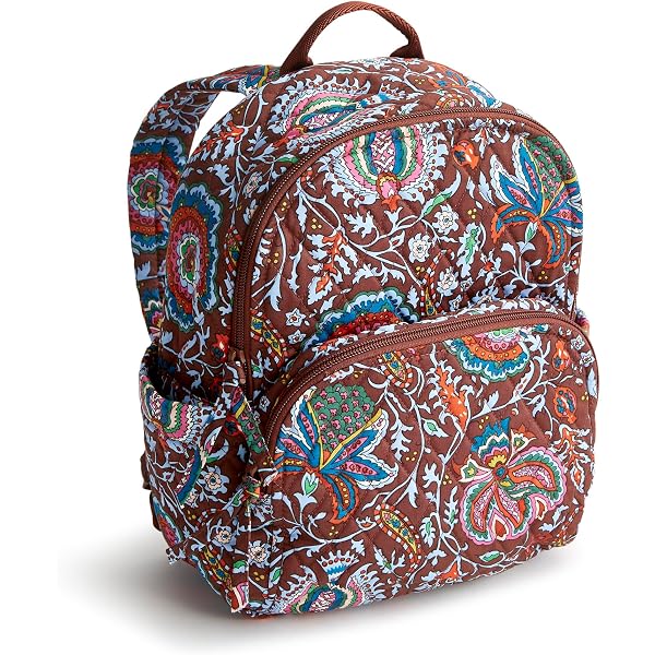 Vera Bradley large Bancroft Backpack Marrakech Cinnamon Vera Bradley Bancroft Backpack in Cinnamon main image 4