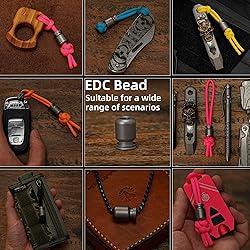 HorixGear HG619 Titanium Paracord Bead - 1 Pcs