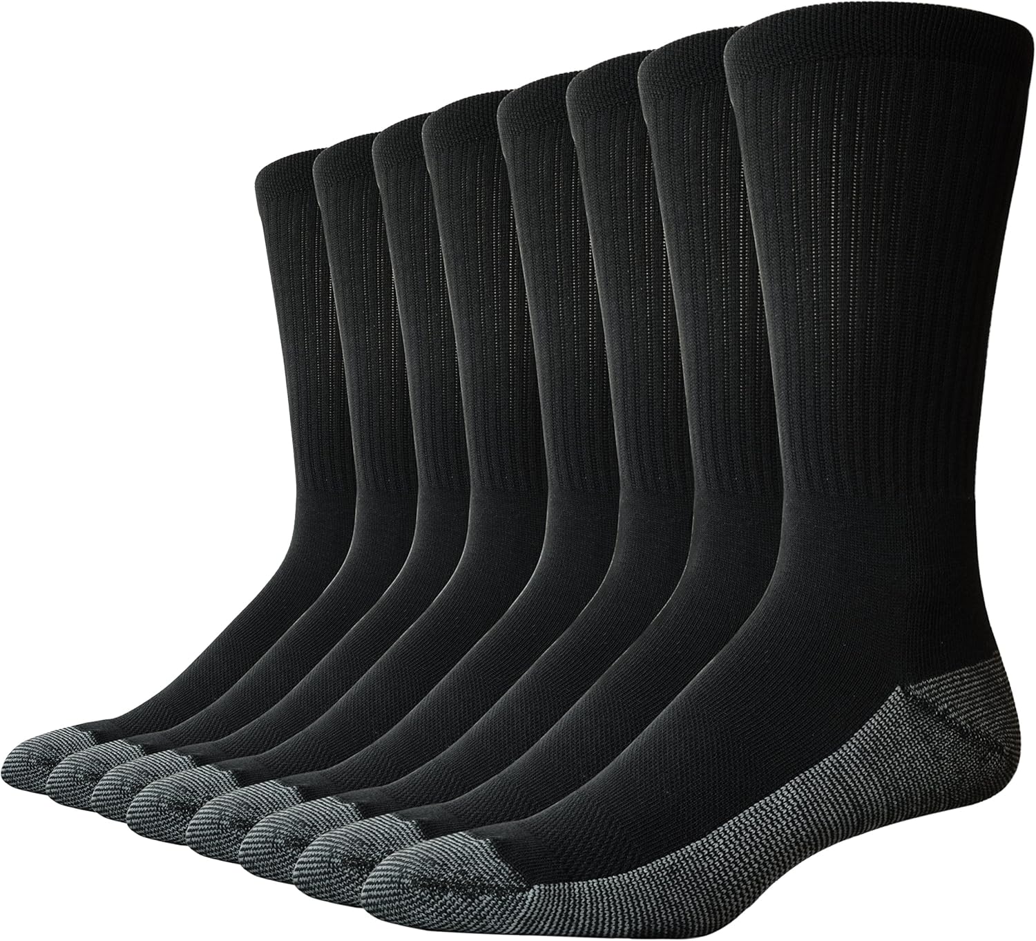 thumbnail image 2 of Men's Bamboo Rayon Dress Socks - 4 Pair Gift Box Comfortable Crew Socks 2 of 12