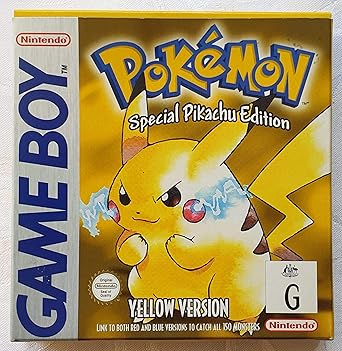 Amazon Com Pokemon Yellow Version Special Pikachu Edition Nintendo Game Boy Color Video Games