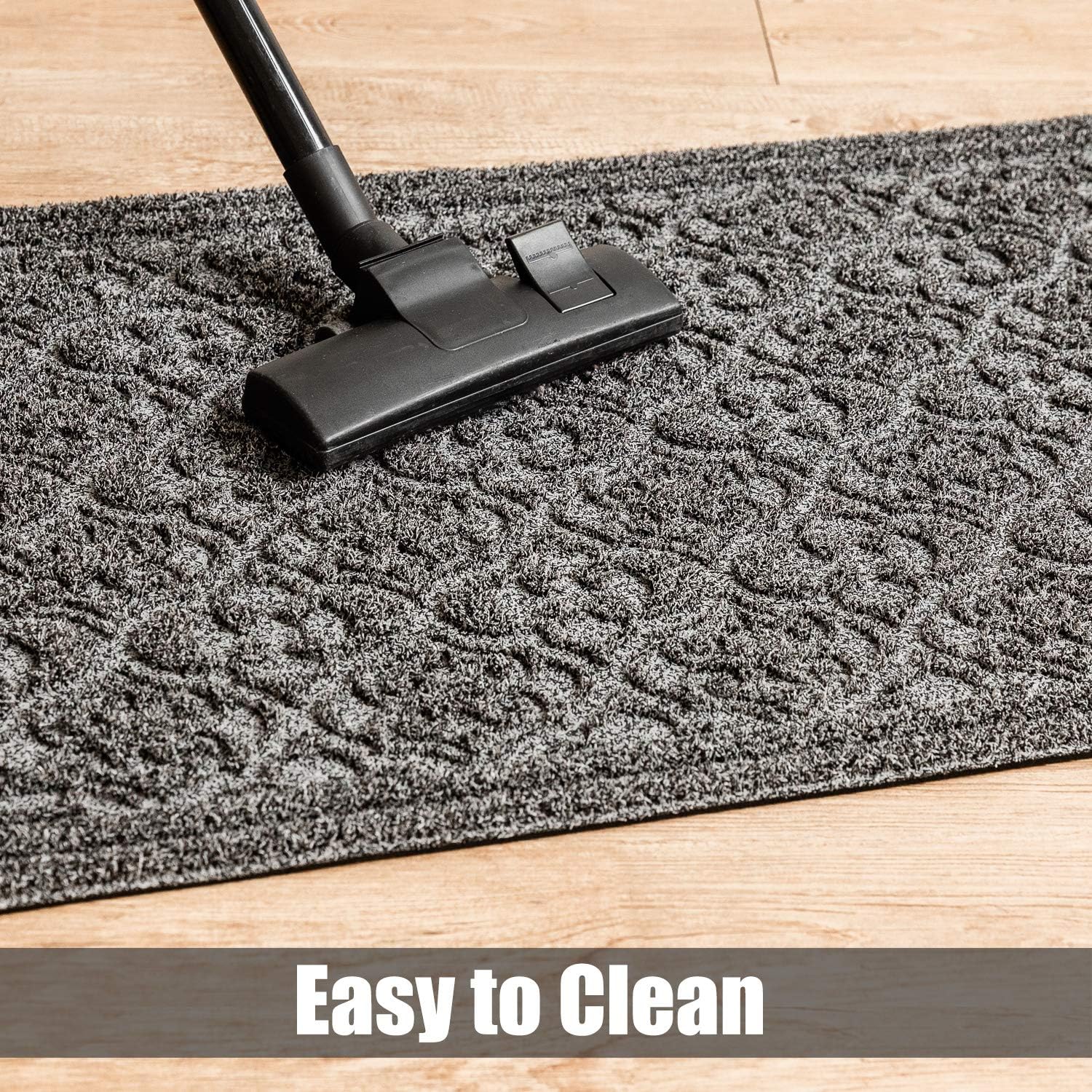 MAT 7-BANQUET Outdoor Door Mat for Front Door 36 x 59 inch Welcome Mat Debris Mud Trapper Outside Rubber Floor Mat Rug Large Extra Thick Textured Outdoor Mat for Entryway Frontgate Waterproof Gray : Garden & Outdoor