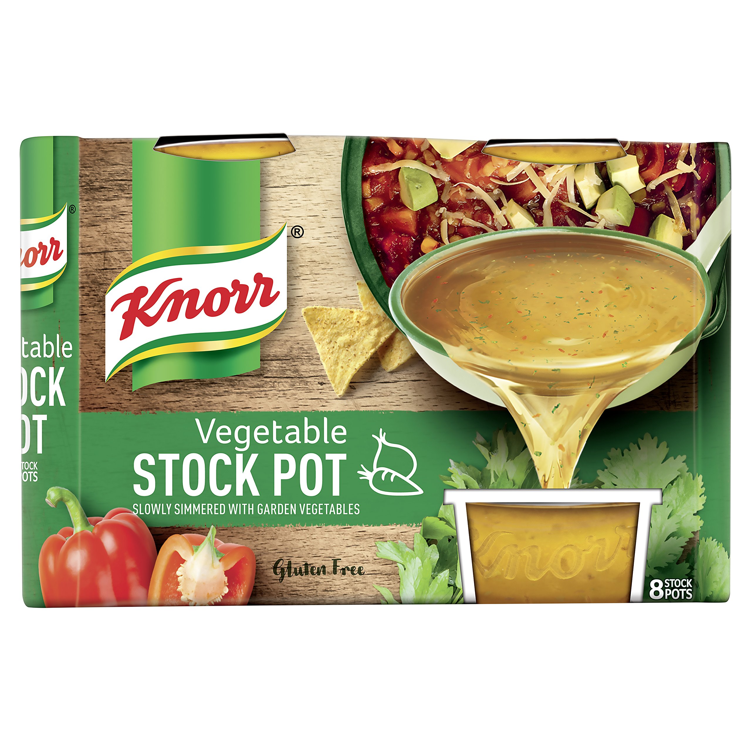 Knorr Vegetable Stock Pot, 8 x 28g Buy Online in United Arab Emirates