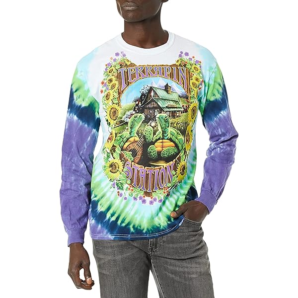 Liquid Blue Unisex-Adult Standard Grateful Lunar Dead Fall Tour