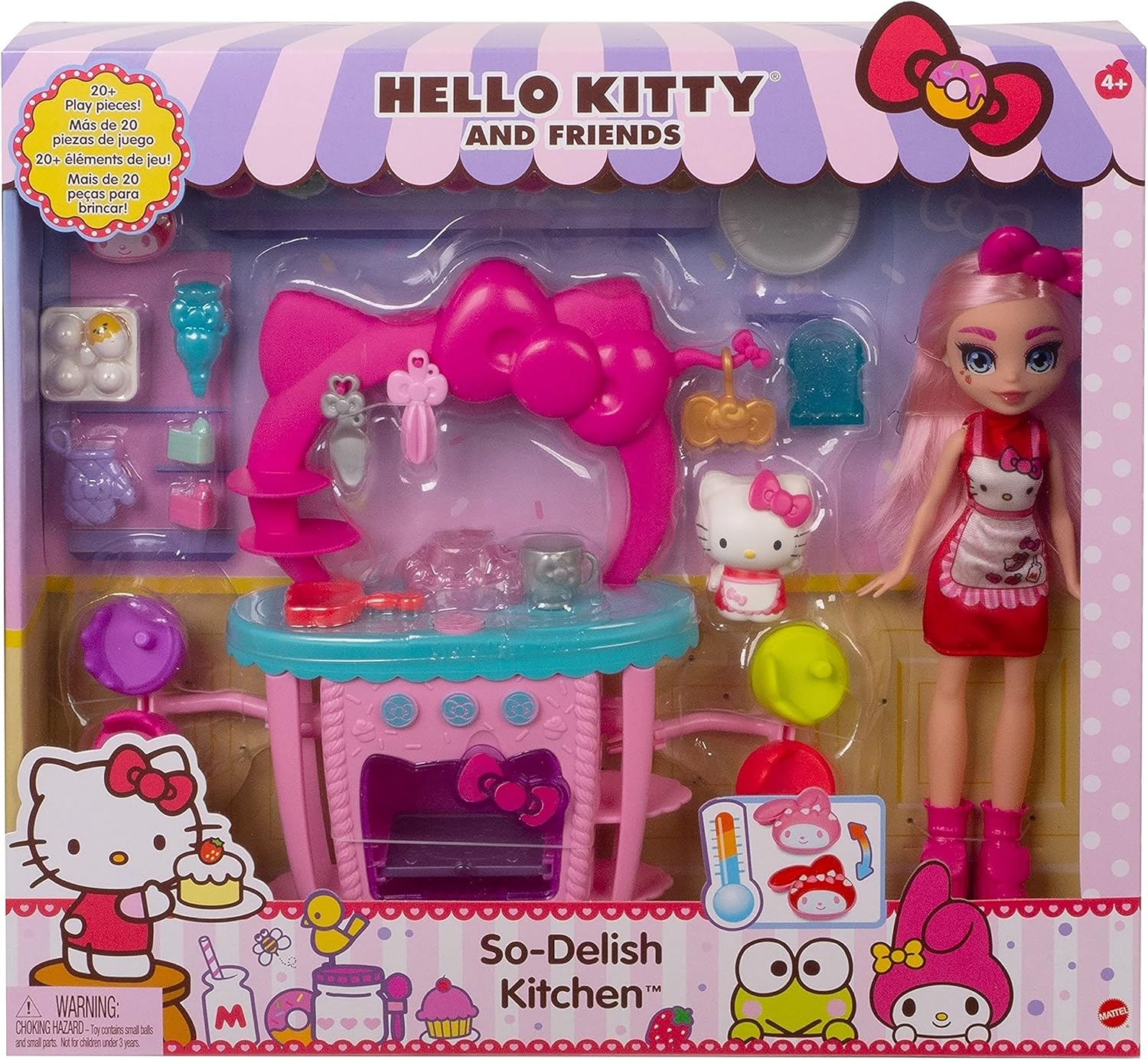 Hello Kitty SO-DELISH KITCHEN Playset, Pink - Image 5