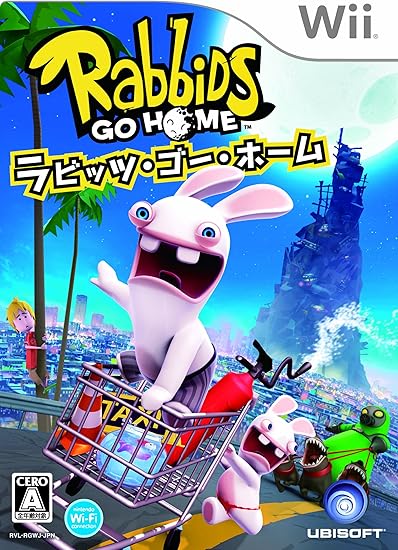 Amazon ラビッツ ゴー ホーム Wii ゲームソフト