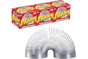 The Original Slinky Walking Spring Toy, 3-Pack Metal Slinky, Fidget Toys, Party Favors and Gifts, Toys for 3 Year Old Girls a