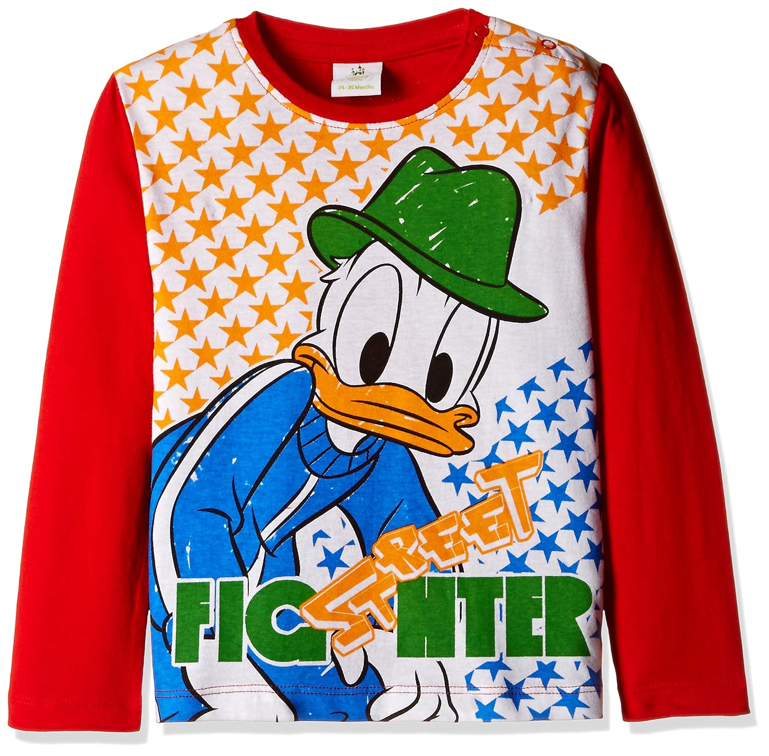 Buy Donald Duck Boys' TShirt (51GC8607_Red_1824 Months) at Amazon.in