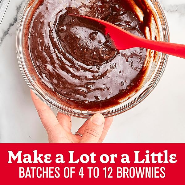 BETTY CROCKER BATCHABLES FUDGE BROWNIE MIX, MIX AND BAKE 4 TO 12 PER BATCH, 29.5 OZ.