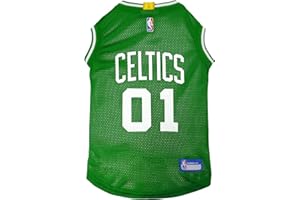 Pets First NBA BOSTON CELTICS DOG Jersey, Medium - Tank Top Basketball Pet Jersey