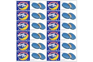 KOALA BLUE Marshmellow-Cookies Bulk 72 Individually Wrapped Moon Pie 12 Boxes 6 Each Box Case lot x 1 (Blueberry) Business discounts for bulk quantities