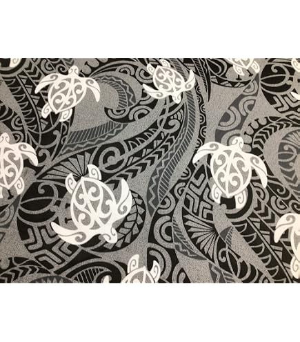 benartex hooked on fish Sea Turtles Black Multi Fabric By The Yard stainless bearings Coyotes 365 Length:3500 yd This lightweight fabric assortment