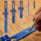 Procision Woodworking Ruler, Set of 3