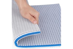 BORLECH Aquarium Filter Media Sponge Pad, Multi-Layer Foam Filter Floss for Fish Tank Filters Accessories (15.75"x11.81"x0.6")