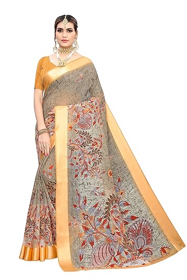 Women Linen Sarees SDPL-PARUL