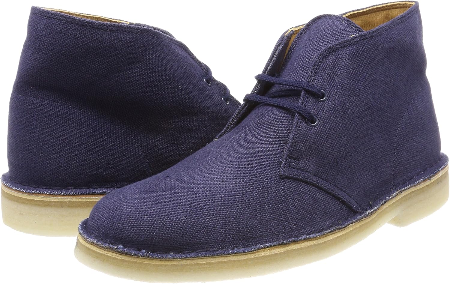clarks desert boot blue navy