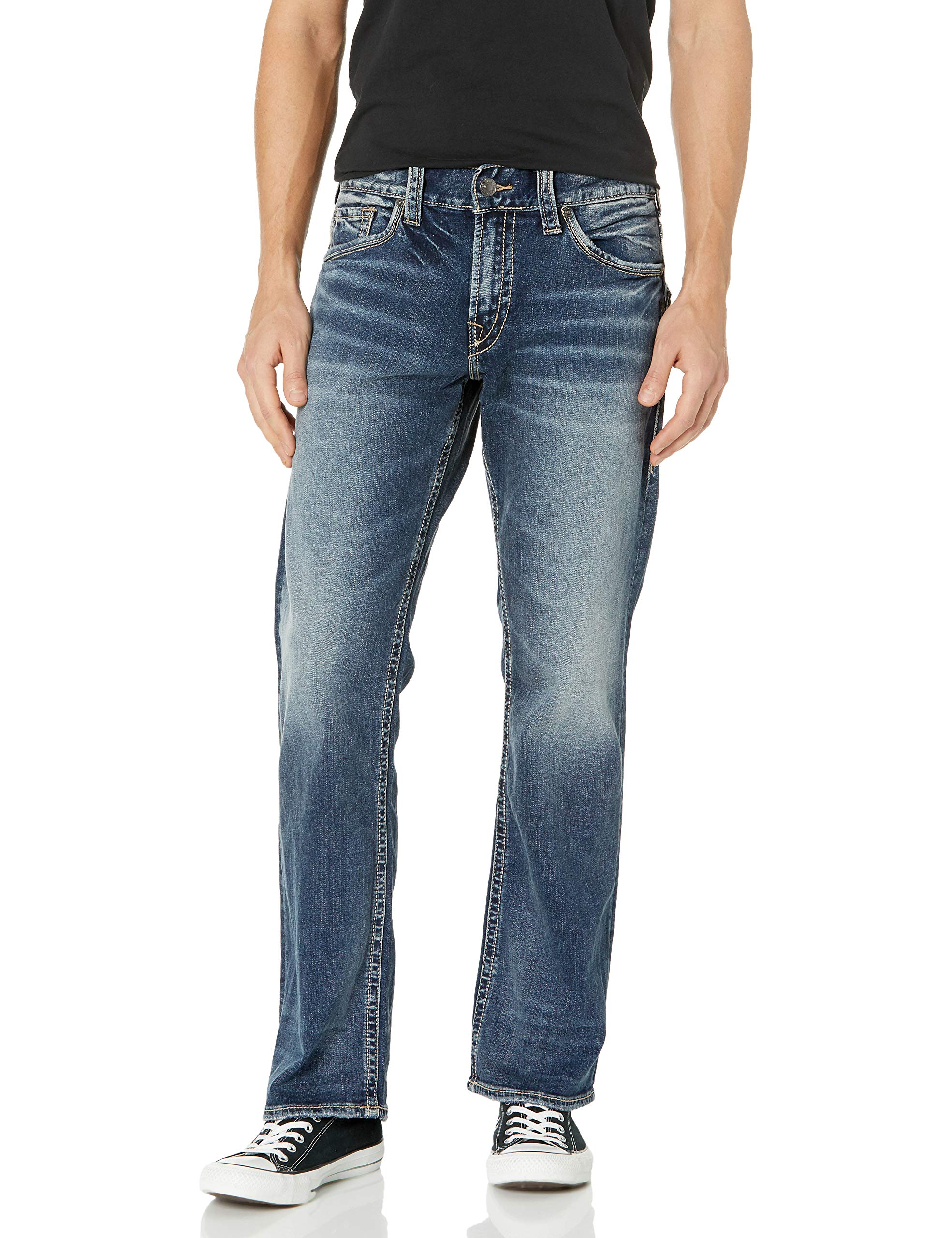 Zac Relaxed Fit Straight Leg Jeans 