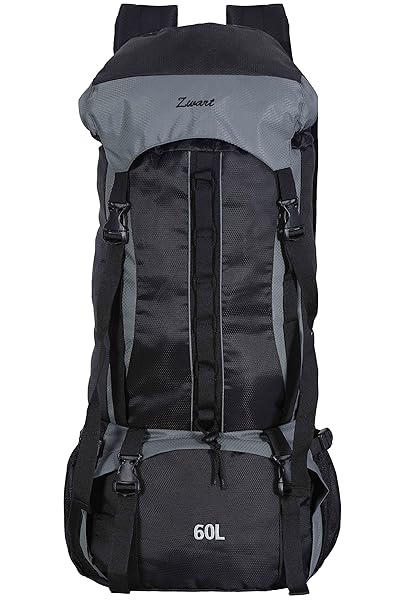 Zwart 25 Ltrs Black and Grey School Backpack (SUPROV-GR)