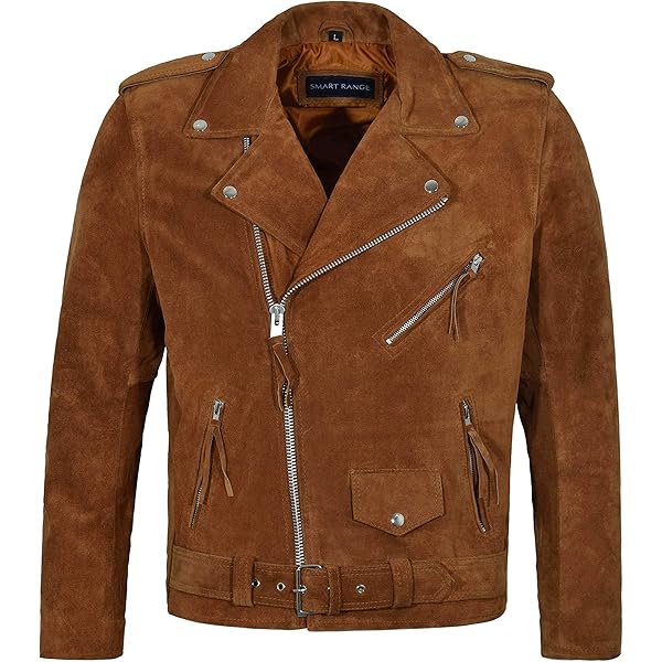 Mens Leather Motorcycle Jackets Real Leather (XX-Large (48
