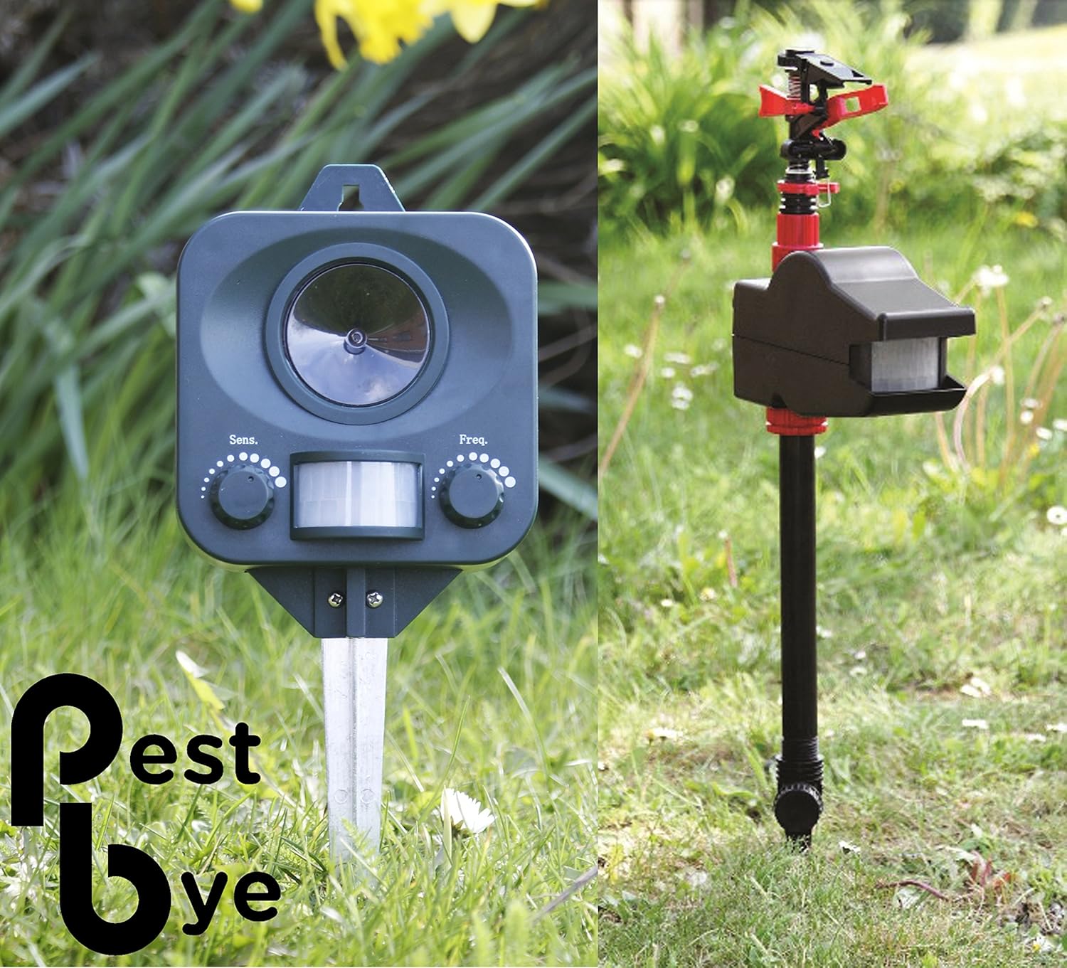 1 PestBye® Battery Operated Cat Repellent Jet Spray Scarer eBay