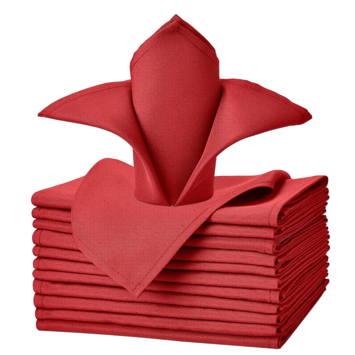 Best Burgundy Table Paper Napkins Set Wedding