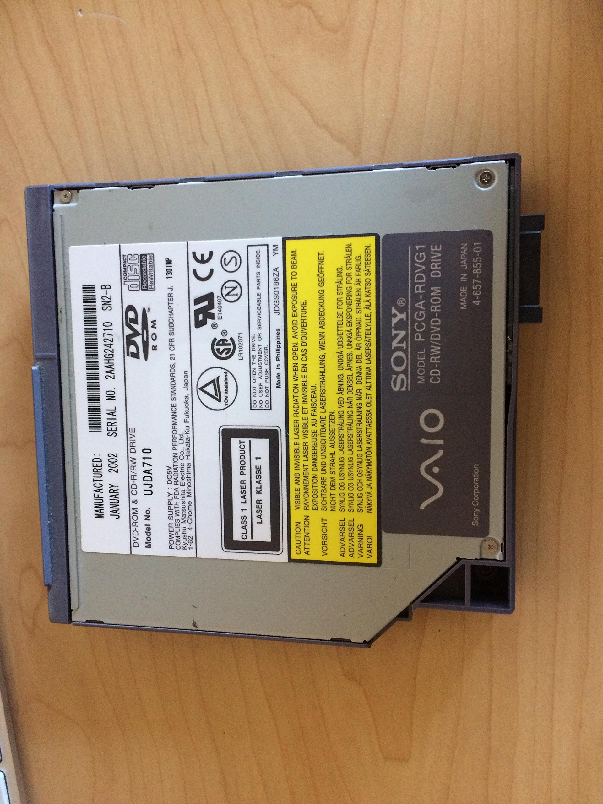 Sony CRX830E DVD/CDRW 24x Slim Internal Drive