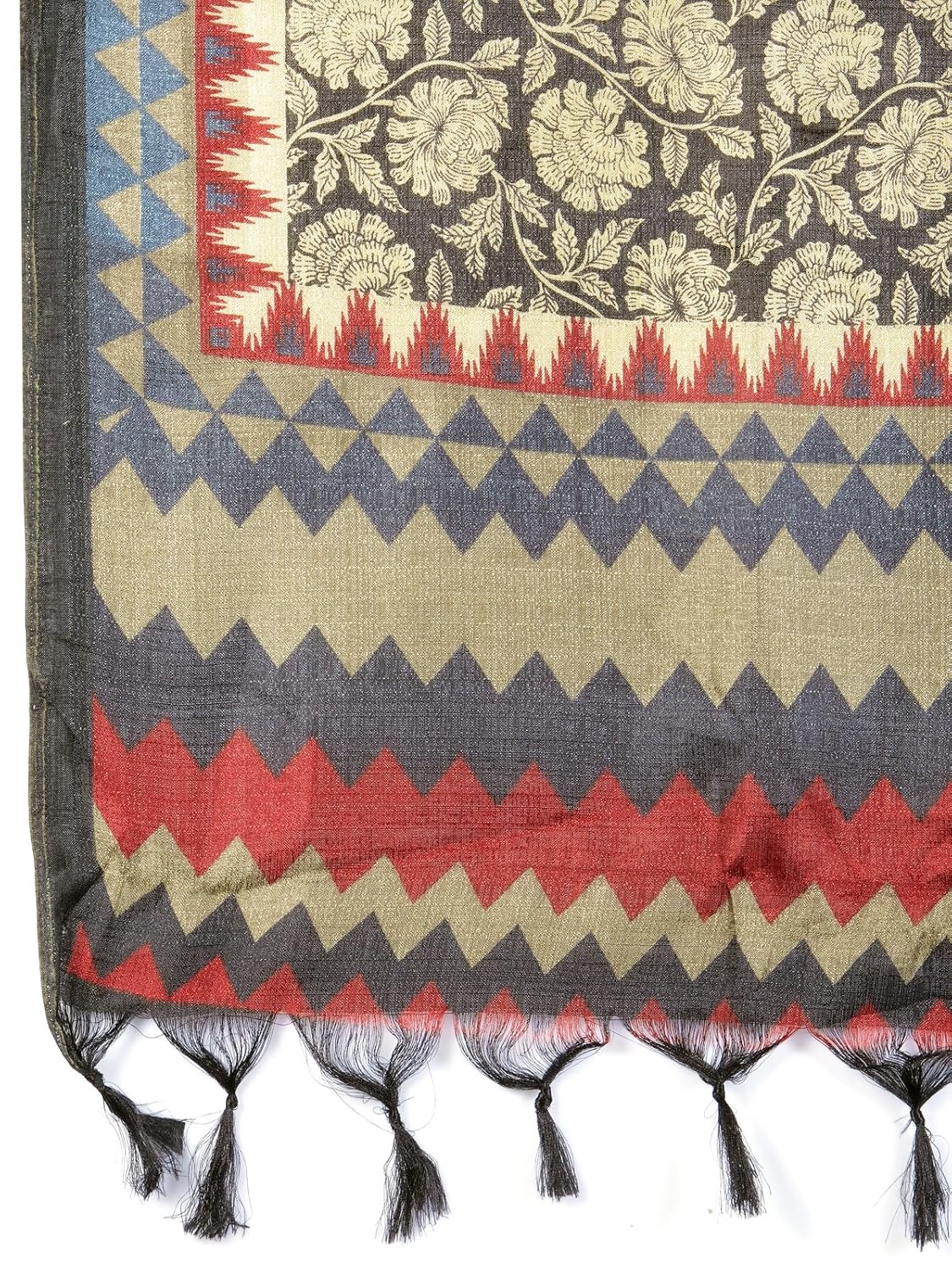 varanga women's black bhagalpuri dupatta