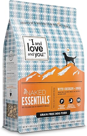 i and love and you dog food chicken and duck